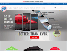Tablet Screenshot of ezup.com